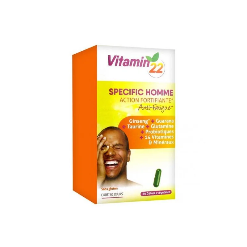 Vitamin'22 Spécifique Homme 60 gélules