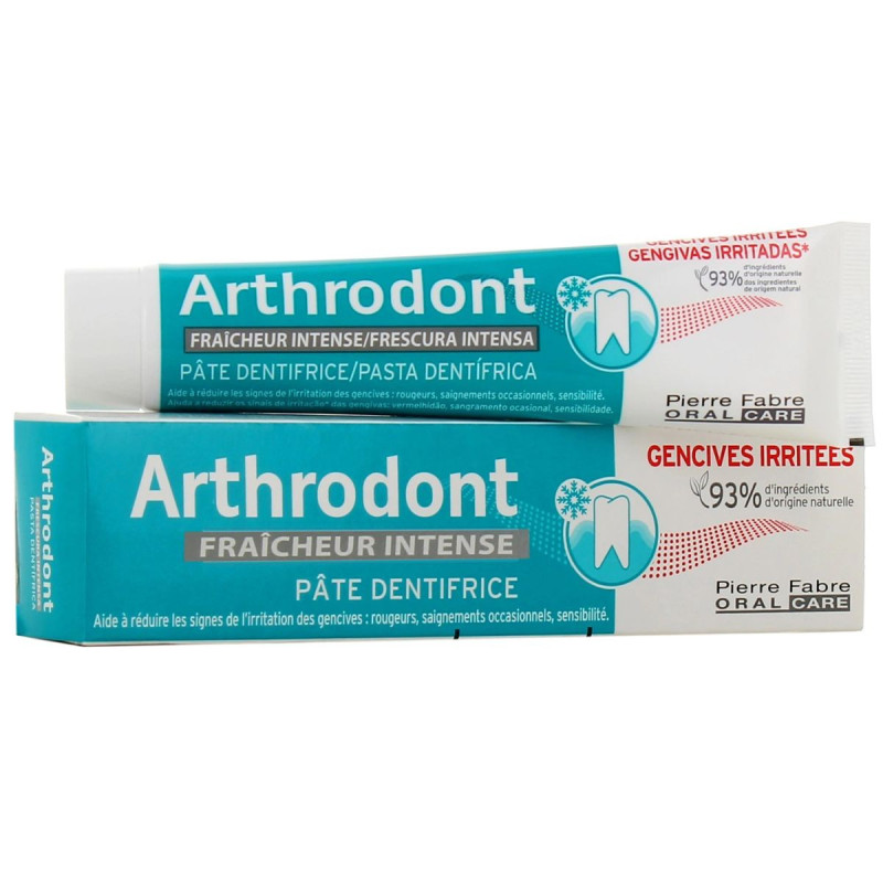 Arthrodont Fraîcheur Intense Dentifrice Gencives Irritées 75ml